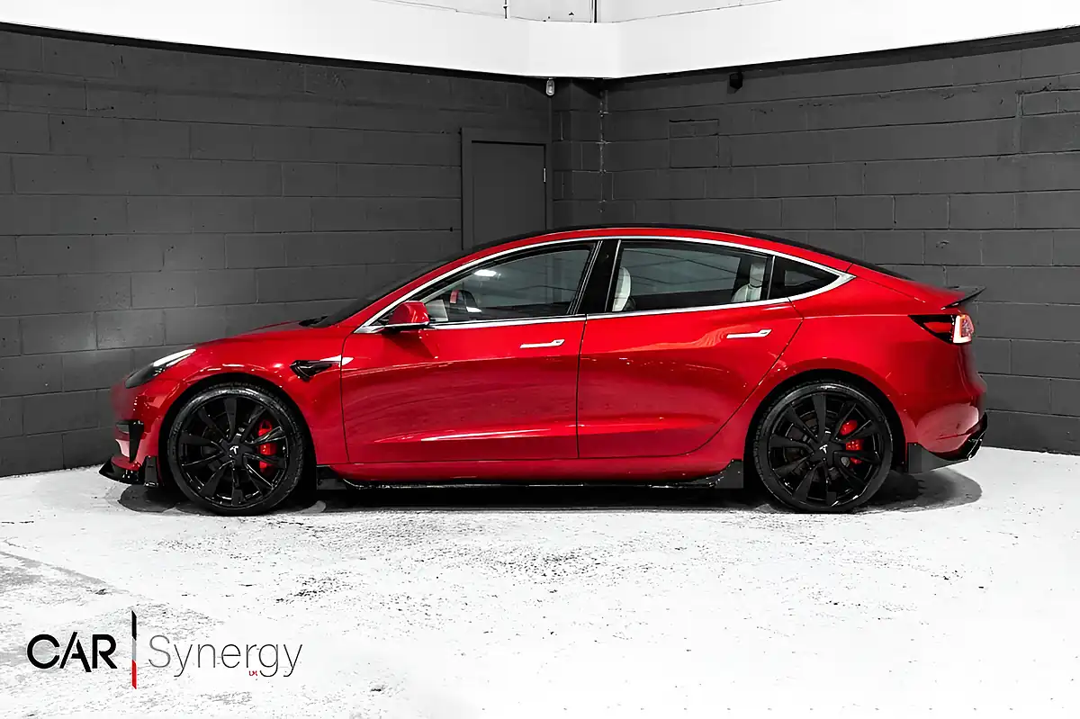 Used 2020 Tesla Model 3 Performance Red - Interior and Exterior details 4