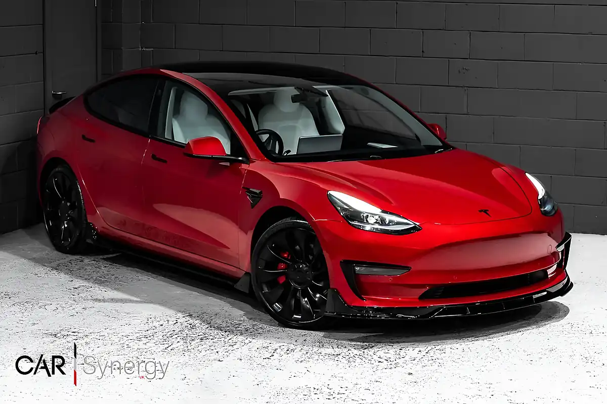 Used 2020 Tesla Model 3 Performance Red - Front View