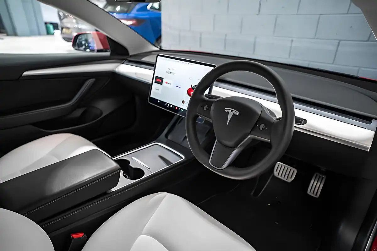 Used 2020 Tesla Model 3 Performance Red - Interior and Exterior details 2