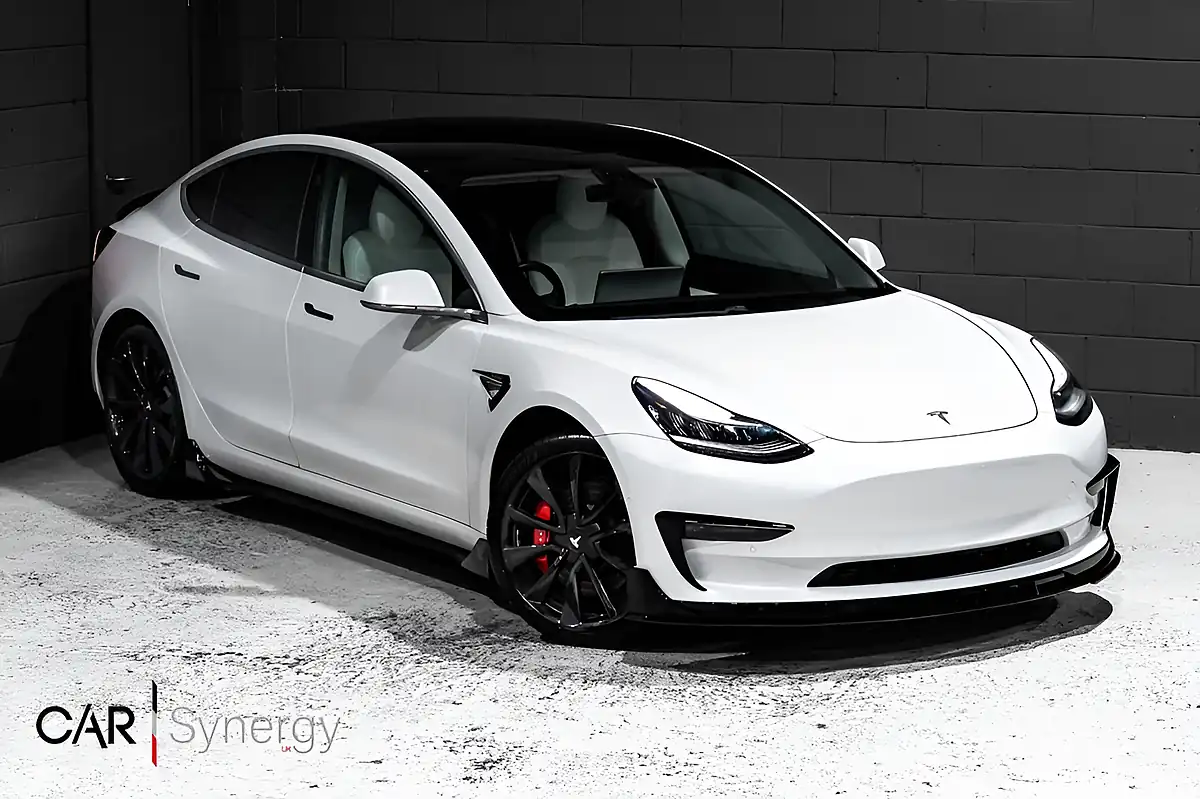 Used 2020 Tesla Model 3 Performance White - Front View