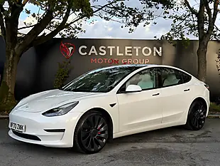 Used 2020 Tesla Model 3 Performance White - Interior and Exterior details 7