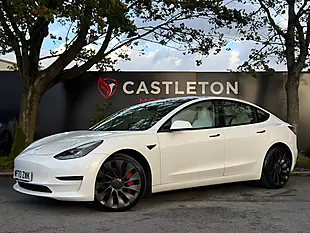 Used 2020 Tesla Model 3 Performance White - Interior and Exterior details 8