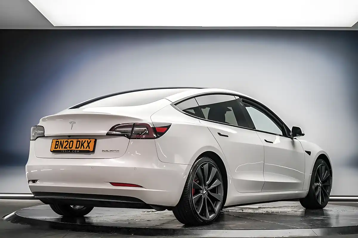 Used 2020 Tesla Model 3 Performance White - Interior and Exterior details 4