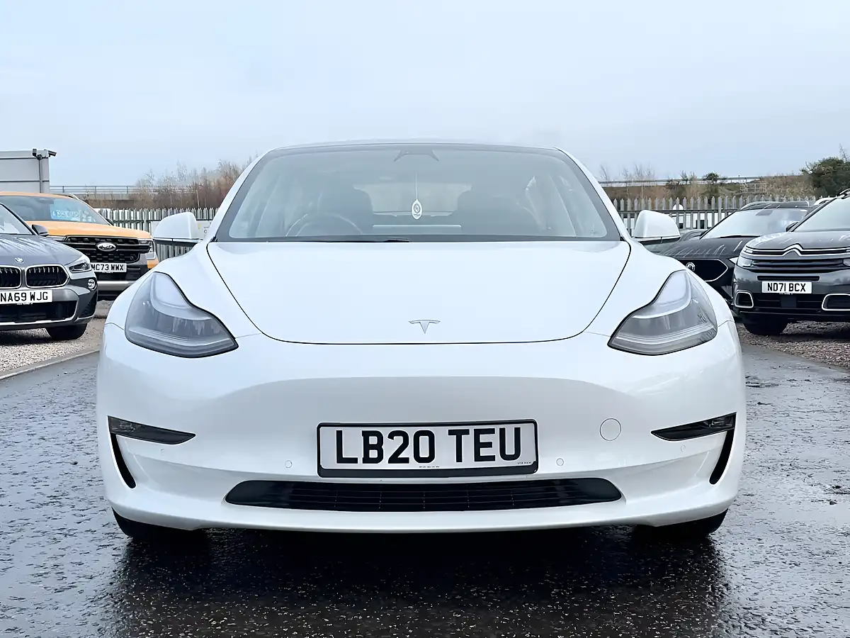 Used 2020 Tesla Model 3 Performance White Pearl - Interior and Exterior details 2