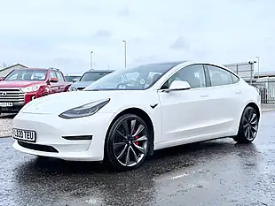 Used 2020 Tesla Model 3 Performance White Pearl - Interior and Exterior details 3