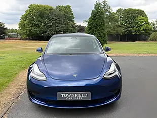 Used 2020 Tesla Model 3 Standard Range Plus Blue - Interior and Exterior details 9
