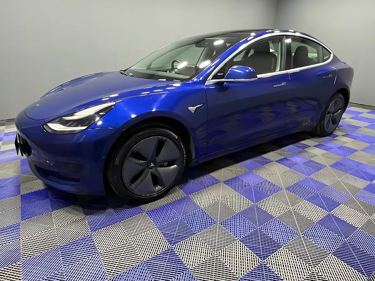 Used 2020 Tesla Model 3 Standard Range Plus Deep Blue - Interior and Exterior details 5