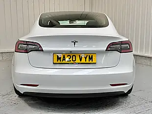 Used 2020 Tesla Model 3 Standard Range Plus Pearl White - Interior and Exterior details 6