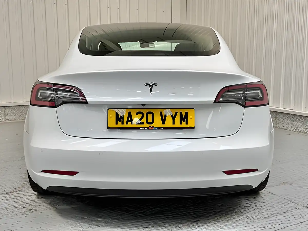 Used 2020 Tesla Model 3 Standard Range Plus Pearl White - Interior and Exterior details 6