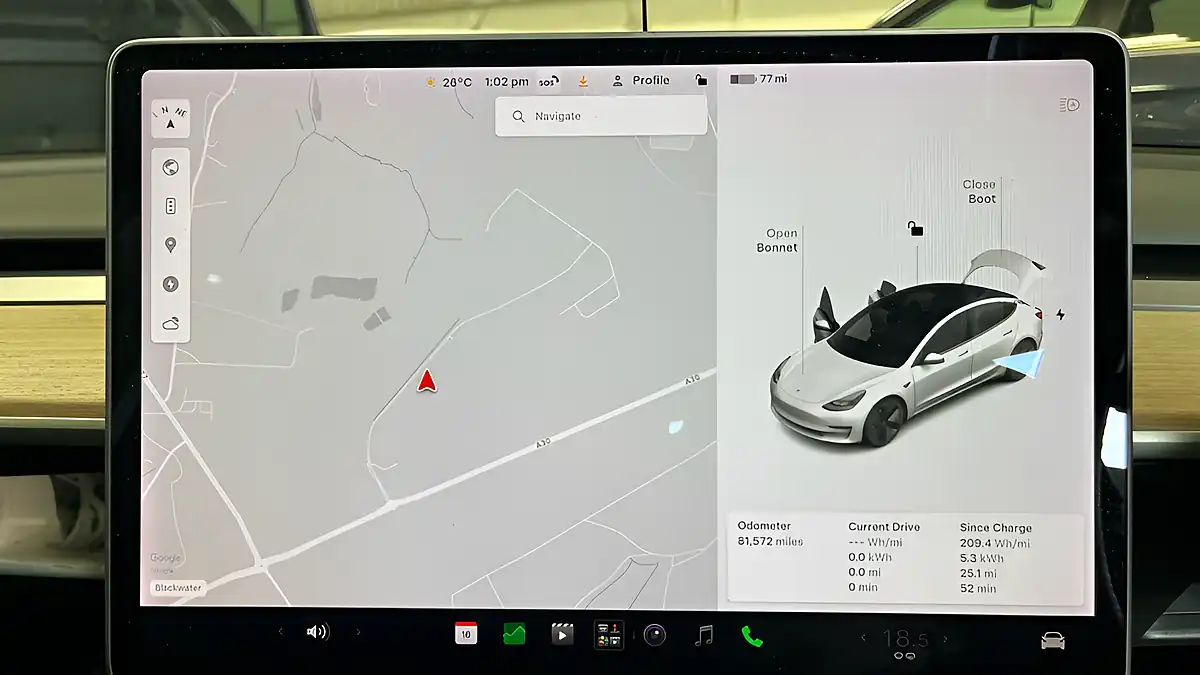 Used 2020 Tesla Model 3 Standard Range Plus White - Interior and Exterior details 13