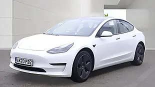 Used 2020 Tesla Model 3 Standard Range Plus White - Interior and Exterior details 2