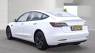 Used 2020 Tesla Model 3 Standard Range Plus White - Interior and Exterior details 3