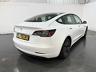 Used 2020 Tesla Model 3 Standard Range Plus White - Interior and Exterior details 14
