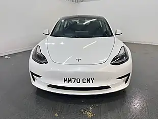 Used 2020 Tesla Model 3 Standard Range Plus White - Interior and Exterior details 2