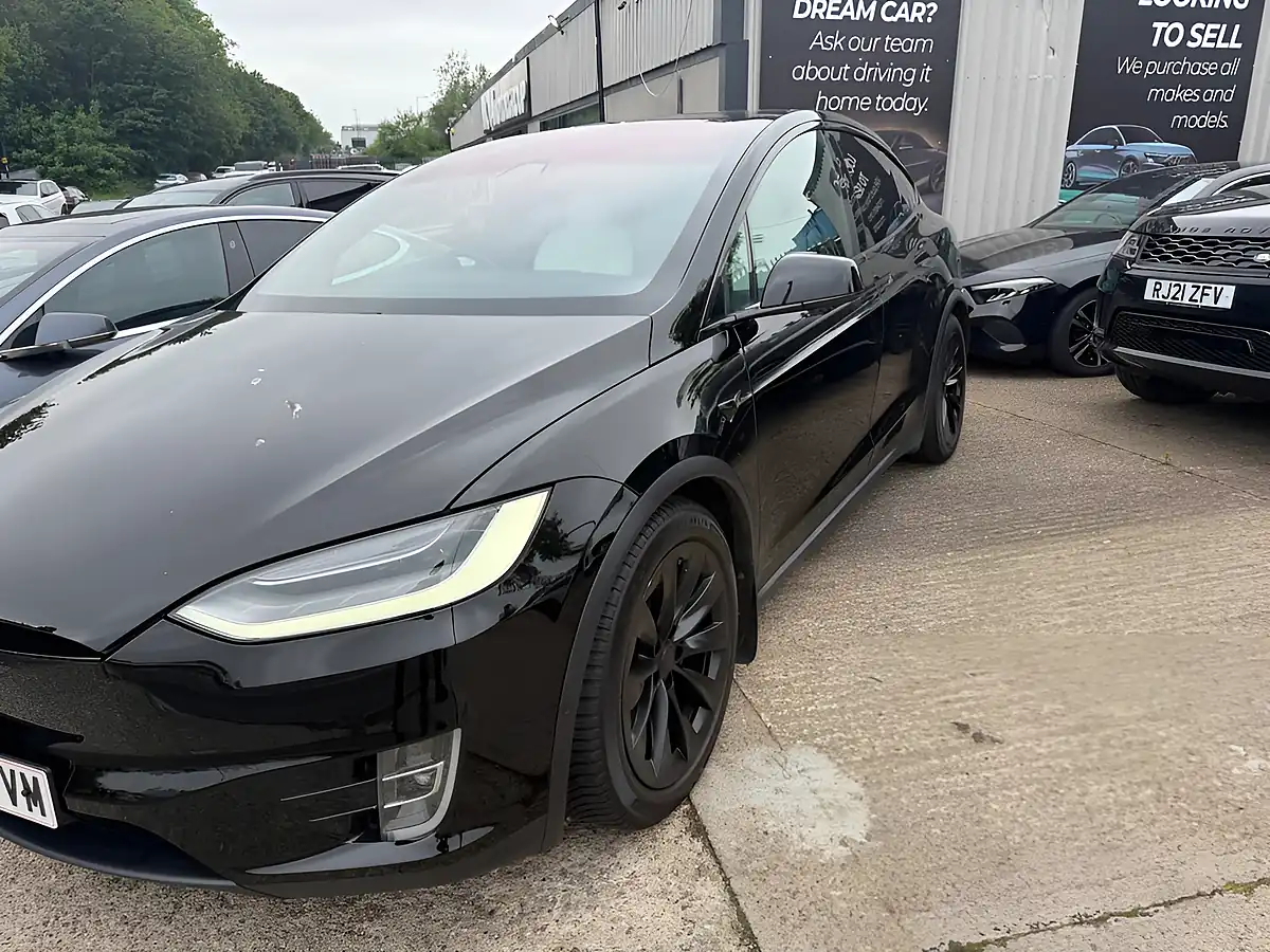 Used 2020 Tesla Model X Long Range Plus Black - Interior and Exterior details 2