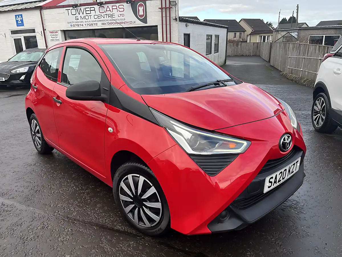 Used 2020 Toyota Aygo X Red - Front View