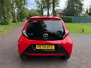 Used 2020 Toyota Aygo X-Trend Red - Interior and Exterior details 4