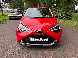Used 2020 Toyota Aygo X-Trend Red - Interior and Exterior details 8