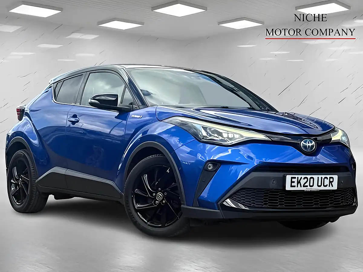 Used 2020 Toyota C-Hr Dynamic Blue - Front View