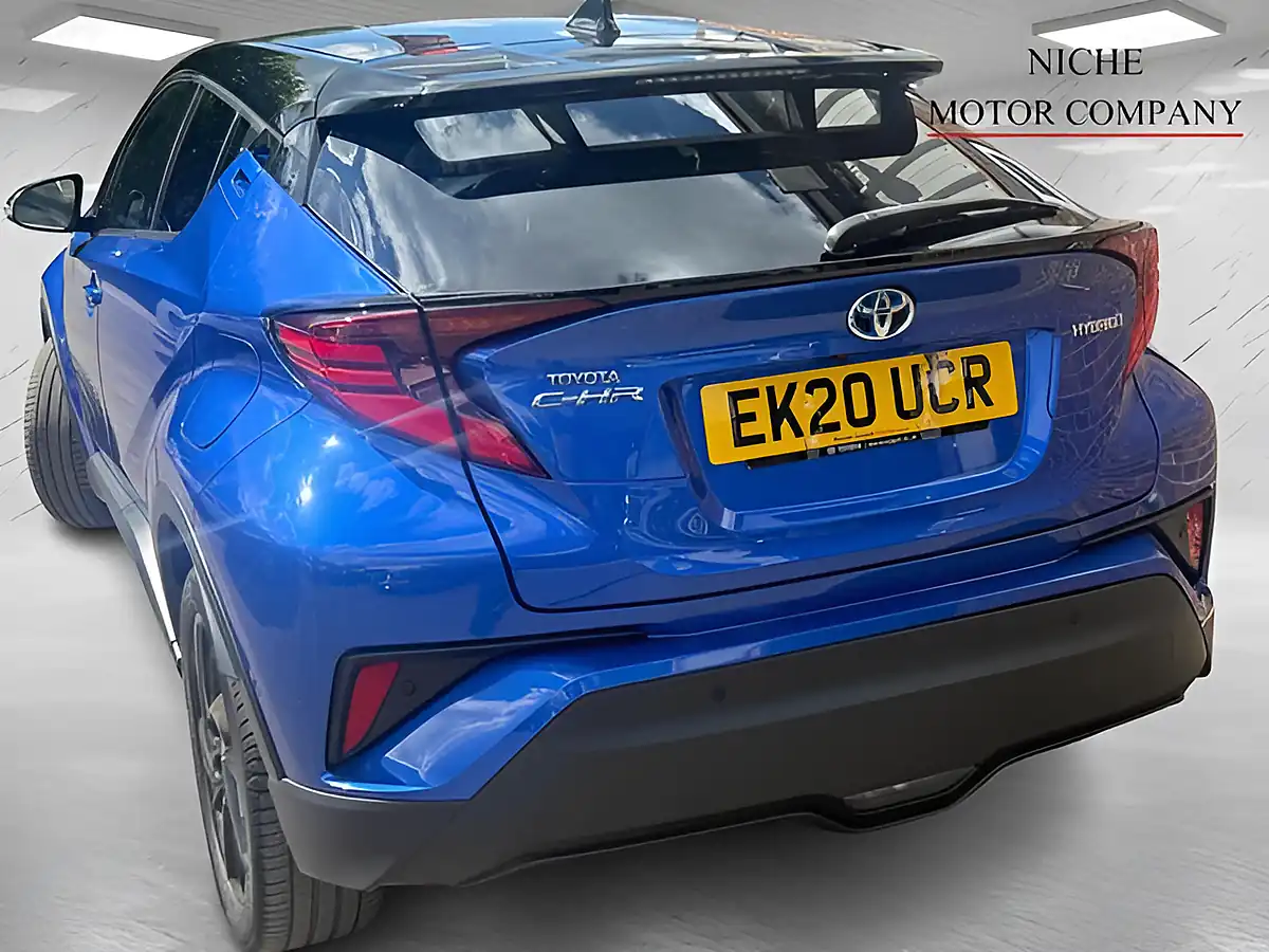 Used 2020 Toyota C-Hr Dynamic Blue - Interior and Exterior details 6
