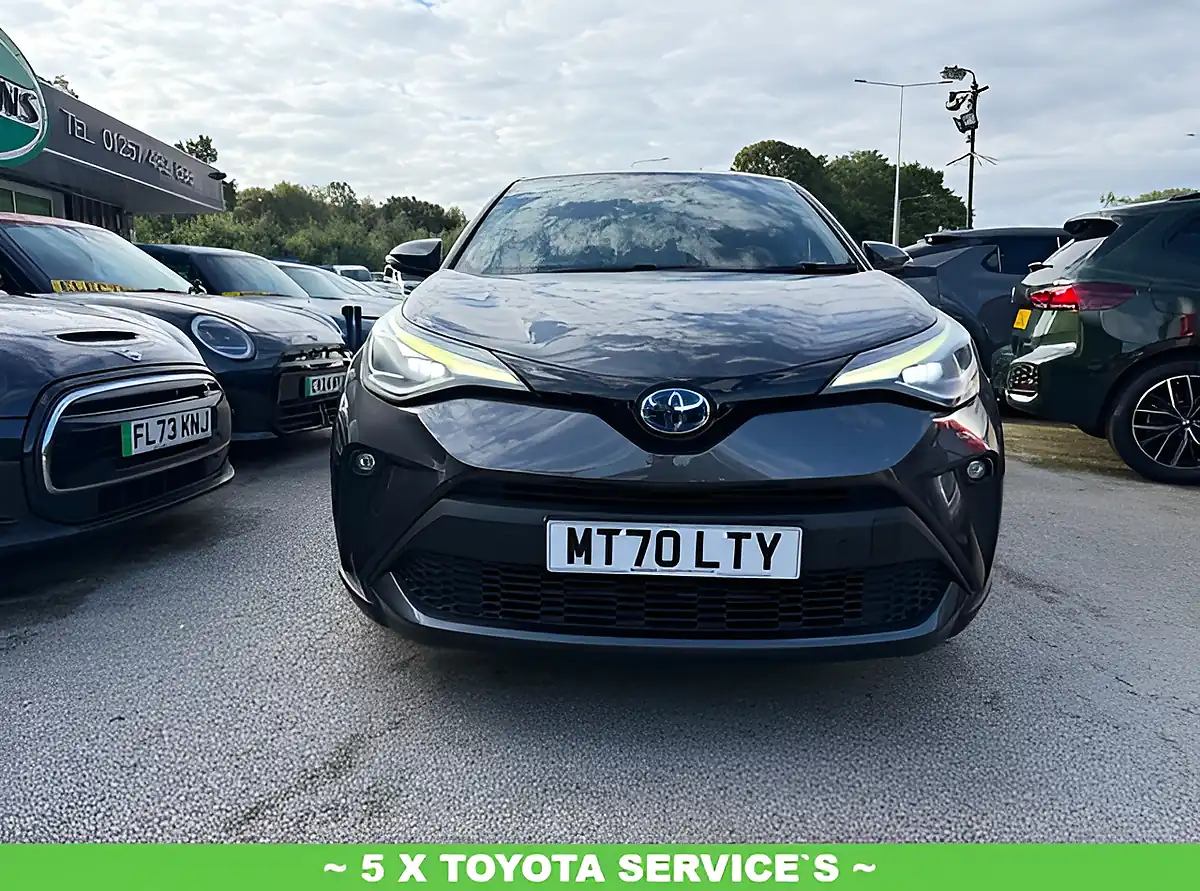 Used 2020 Toyota C-Hr Excel Grey - Front View