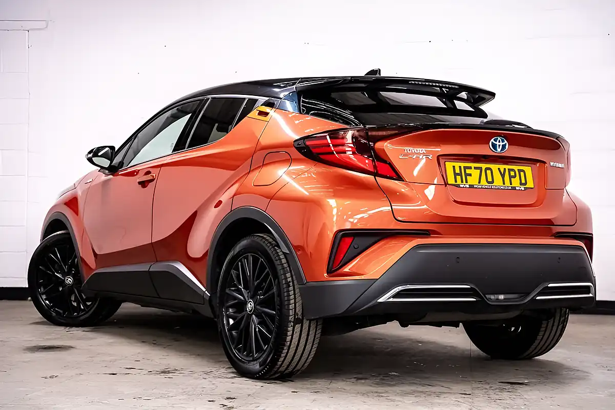 Used 2020 Toyota C-Hr Orange Edition Orange - Interior and Exterior details 3