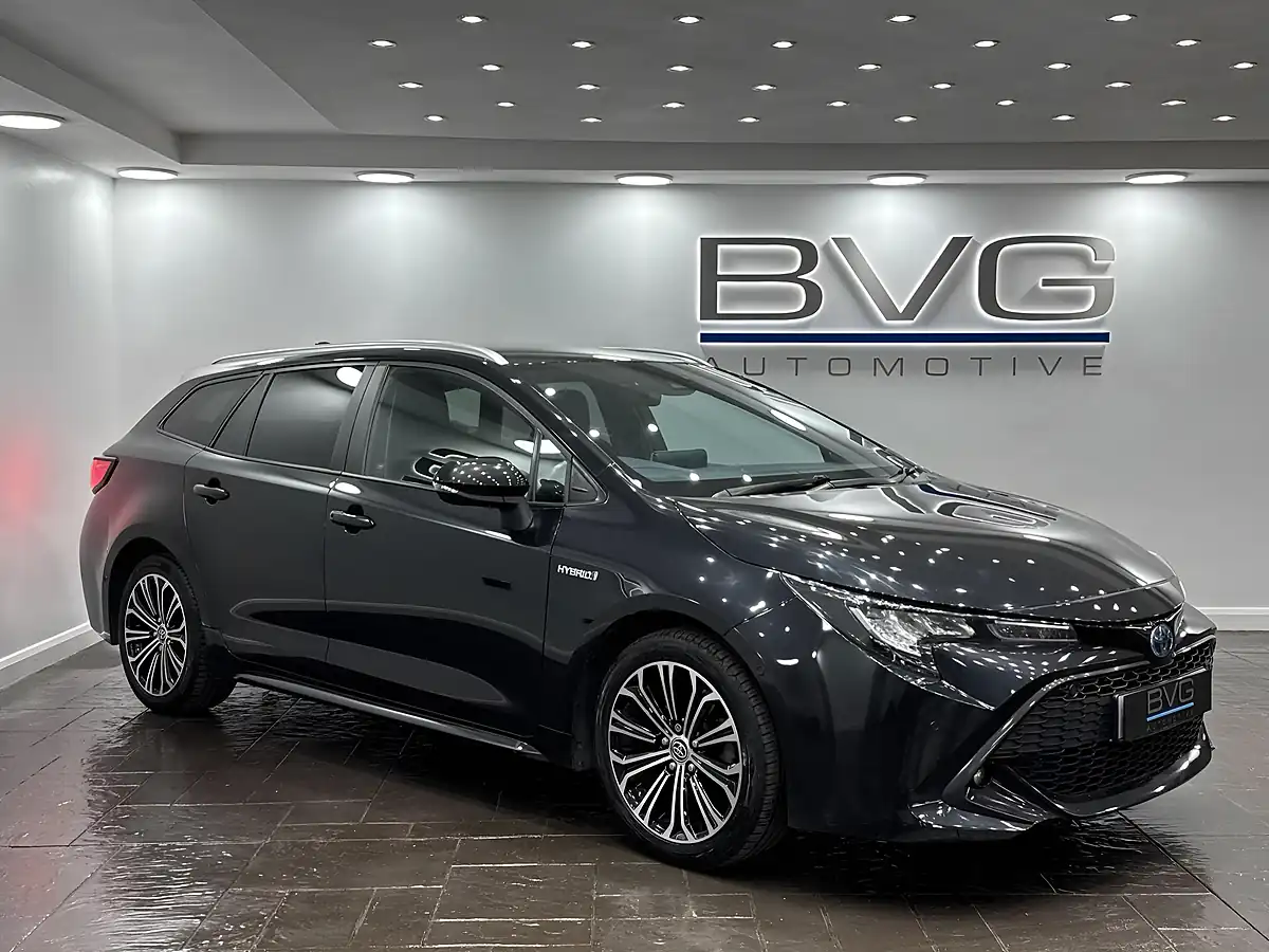 Used 2020 Toyota Corolla Design Touring Sports Black - Front View