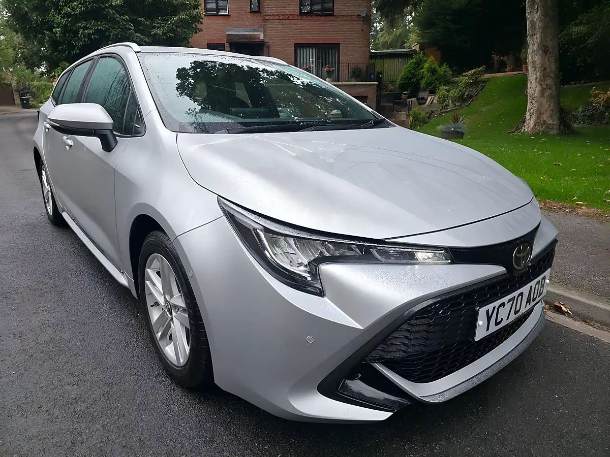 Used 2020 Toyota Corolla Icon Tech Touring Sports Silver - Front View