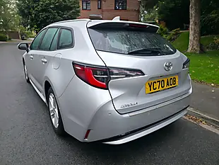 Used 2020 Toyota Corolla Icon Tech Touring Sports Silver - Interior and Exterior details 4
