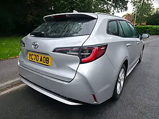Used 2020 Toyota Corolla Icon Tech Touring Sports Silver - Interior and Exterior details 7