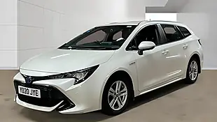 Used 2020 Toyota Corolla Icon Tech Touring Sports White - Interior and Exterior details 2