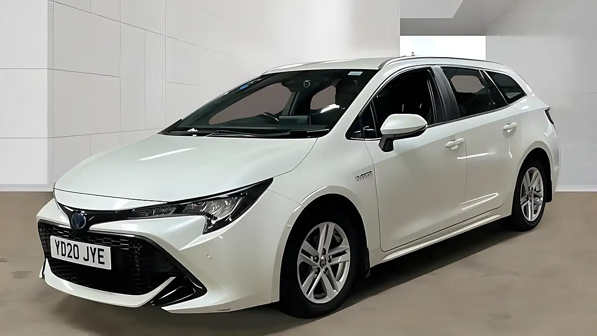 Used 2020 Toyota Corolla Icon Tech Touring Sports White - Interior and Exterior details 2