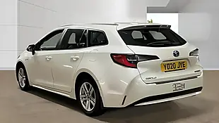 Used 2020 Toyota Corolla Icon Tech Touring Sports White - Interior and Exterior details 3