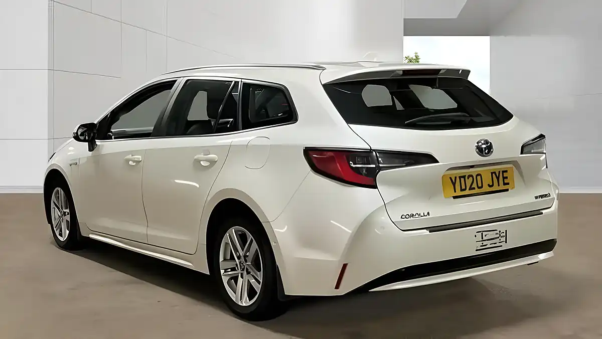 Used 2020 Toyota Corolla Icon Tech Touring Sports White - Interior and Exterior details 3