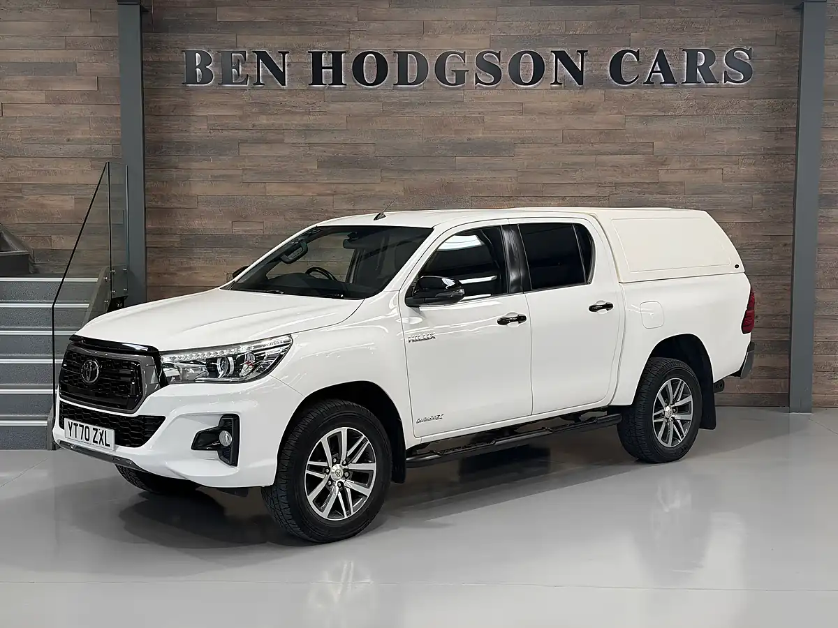 Used 2020 Toyota Hilux Invincible X White - Front View