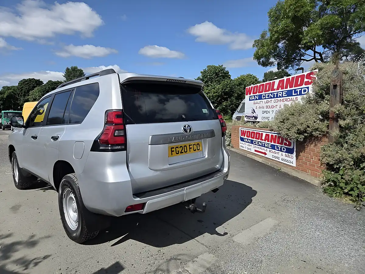 Used 2020 Toyota Land Cruiser Utility Silver - Interior and Exterior details 5