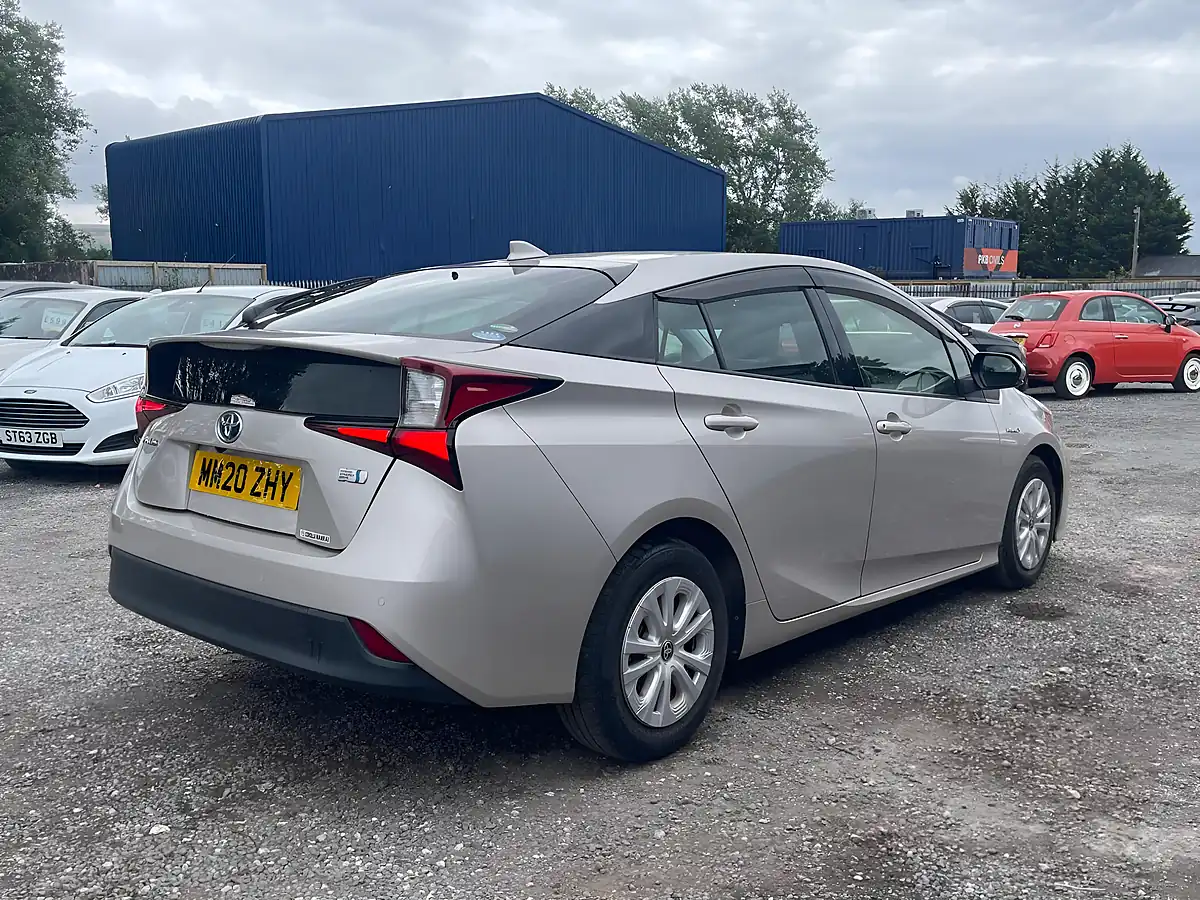 Used 2020 Toyota Prius Active Silver - Interior and Exterior details 6