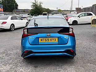 Used 2020 Toyota Prius Business Edition Blue - Interior and Exterior details 6