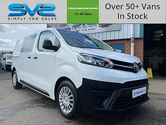 2020 Toyota Proace 2.0d MWB Crew Cab Icon
