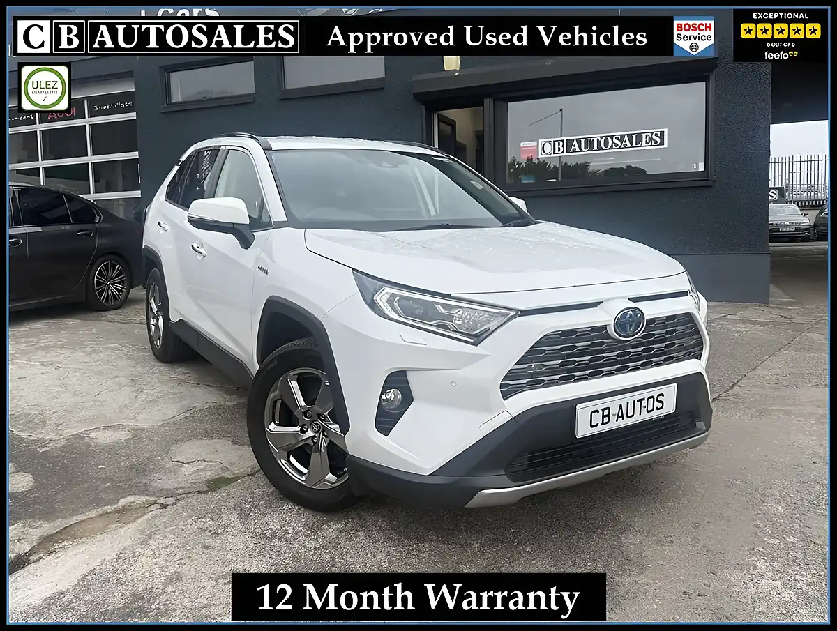 Used 2020 Toyota RAV4 Excel White - Front View