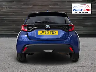 Used 2020 Toyota Yaris Design Blue - Interior and Exterior details 4