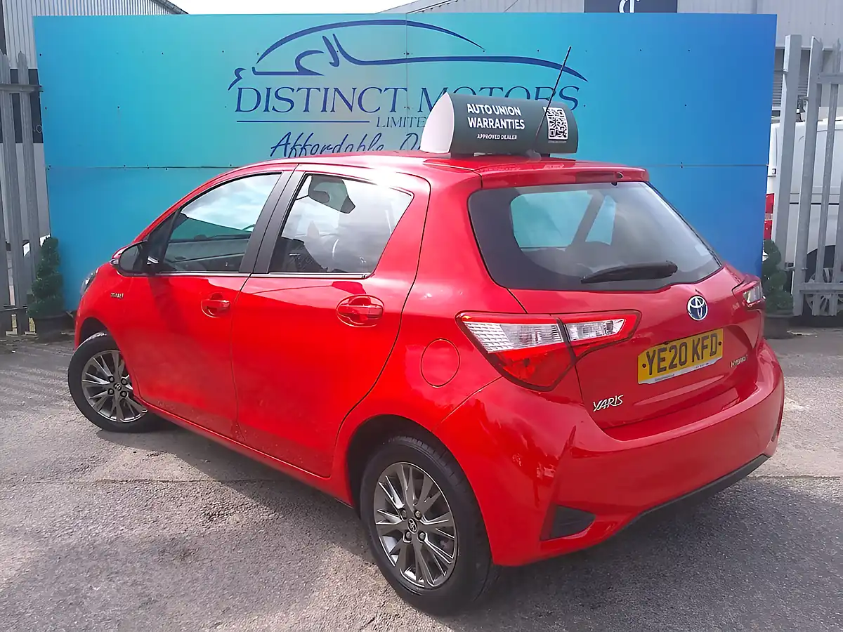 Used 2020 Toyota Yaris Icon Red - Interior and Exterior details 6