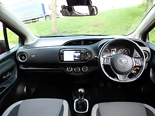 Used 2020 Toyota Yaris Y20 Bi-Tone Red - Interior and Exterior details 13