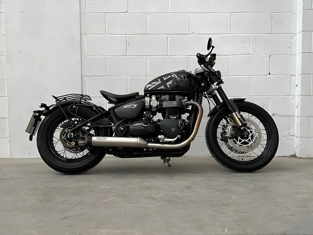 Used 2020 Triumph Bobber 1200 Custom Cruiser - Front View