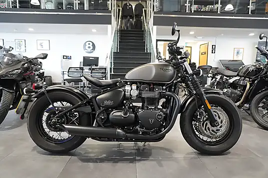 2020 Triumph Bonneville Bobber Black
