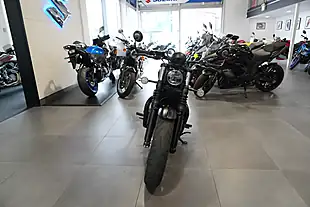 Used 2020 Triumph Bonneville Bobber Black Gold Metallic - Interior and Exterior details 3