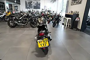 Used 2020 Triumph Bonneville Bobber Black Gold Metallic - Interior and Exterior details 4