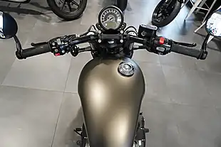 Used 2020 Triumph Bonneville Bobber Black Gold Metallic - Interior and Exterior details 7