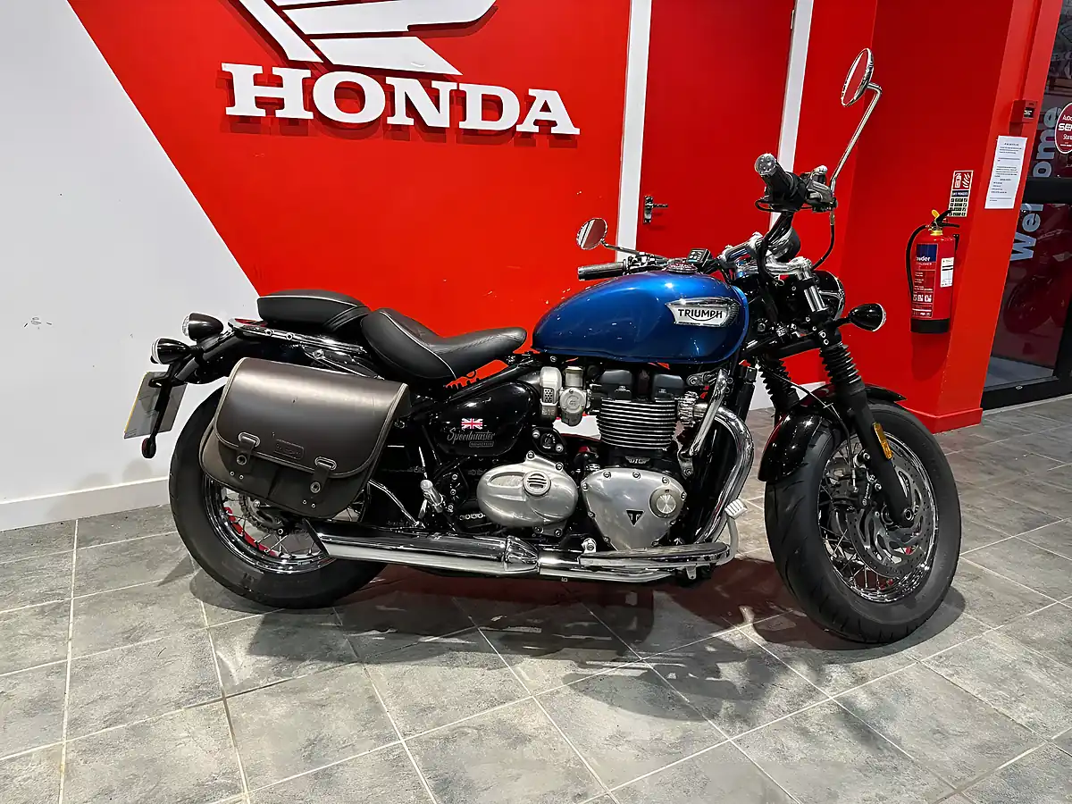 Used 2020 Triumph Bonneville Speedmaster Blue - Interior and Exterior details 2