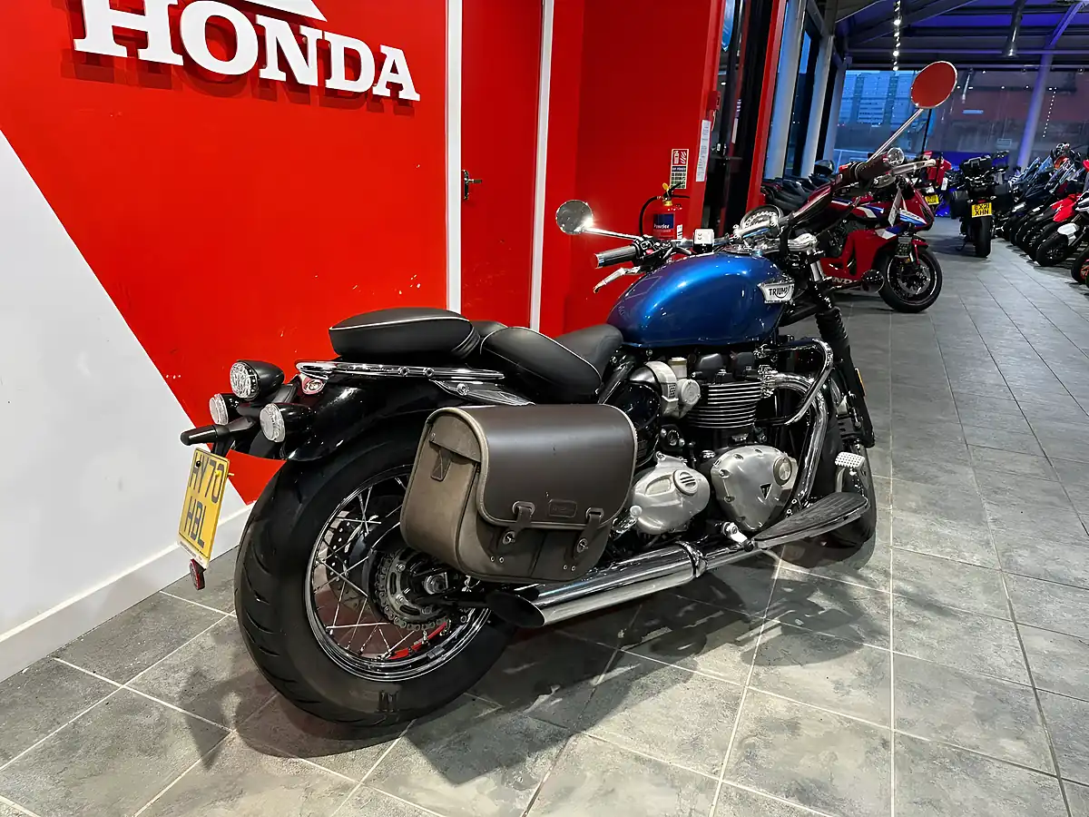 Used 2020 Triumph Bonneville Speedmaster Blue - Interior and Exterior details 3